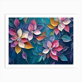 Flower Painting 1 Art Print