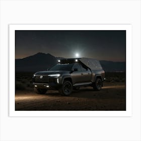 Toyota Hilux Concept Art Print