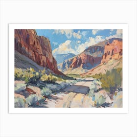 Western Landscapes Red Rock Canyon Nevada 2 Art Print