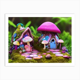 Fairy Garden 1 Art Print