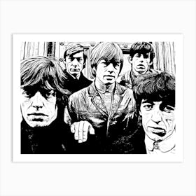 The Rolling Stones Legend Music World Art Print