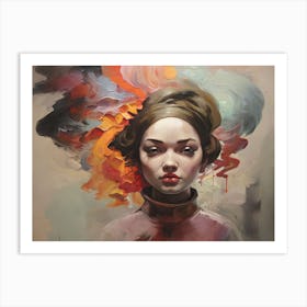 Asian Woman Art Print