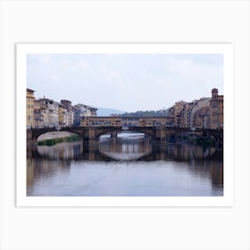 Arno - Anton Maliar art photo Italy Italian photography travel Florence bridge ponte Art Print