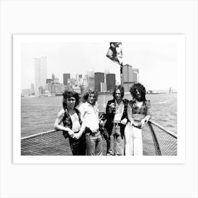 Slade On Tour In New York, June 1975 Art Print