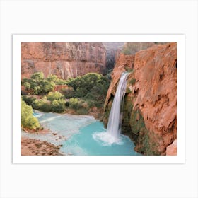 Havasupai Waterfall Art Print