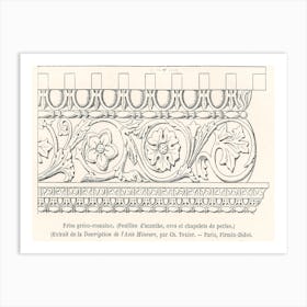 Greek Roman Decorative Motifs, Albert Racine Art Print
