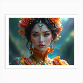 Chinese Girl 1 Art Print