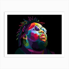 Rod Wave Wpap Art Print