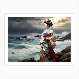 Geisha 1 Art Print