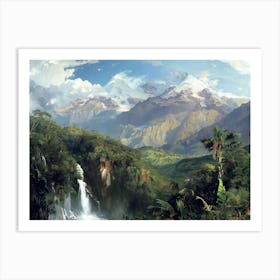 Ecuadorian Landscape Art Print