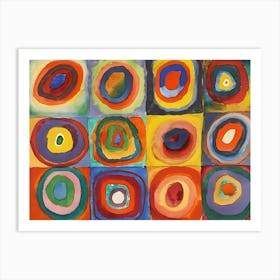 'Circles' 2 Art Print