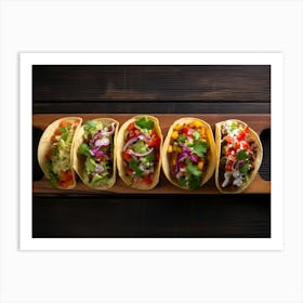 Mexican Tacos 9 Art Print