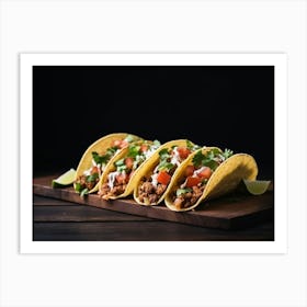 Mexican Tacos Art Print