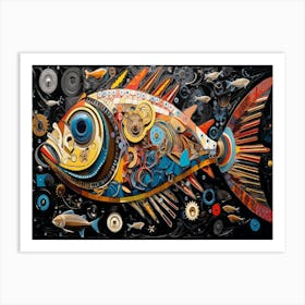 Fishing 6 Art Print