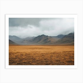 Landscape In The Mountains Art Print