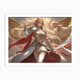 Angel Of The Gods Art Print