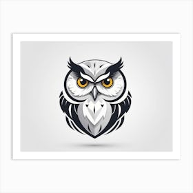 Owl Logo 1 Art Print