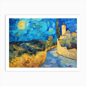 Contemporary Artwork Inspired By Vincent Van Gogh 8 Art Print