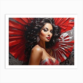 Creole Lady Art Print