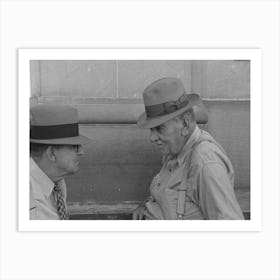 Untitled Photo, Possibly Related To In Front Of Bank, Walla Walla, Washington By Russell Lee Art Print