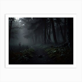 Dark Forest Art Print