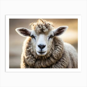 Sheep Portrait Art Print