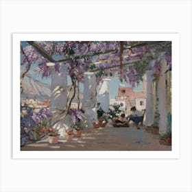 Wisteria 3 Art Print