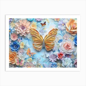 Butterfly Art Art Print