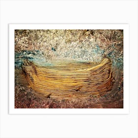 Turner's boat Art Print