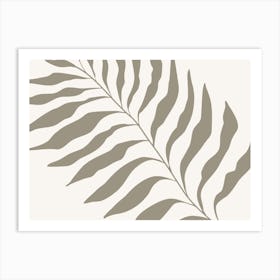 Flora Leaf Art Print