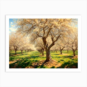 Blossoming Orchard Art Print
