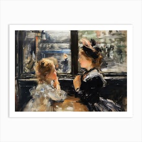 Contemporary Artwork Inspired By Edouard Manet 1 Art Print