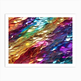 Abstract Colorful Background 1 Art Print