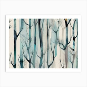 Twilight Forest Art Print