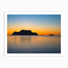 Norwegian Sunset Art Print