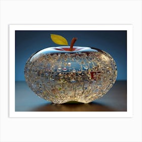 Glass Apple 5 Art Print