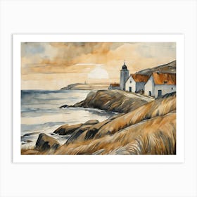 European Coastal Painting (81) Art Print