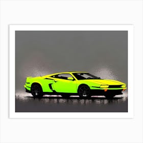 Lamborghini 238 Art Print