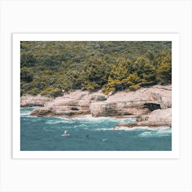 Kamenjak Coast Art Print