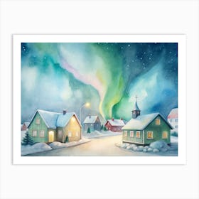 Aurora Borealis Art Print