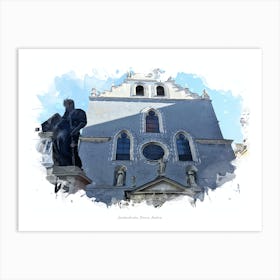 Jesuitenkirche, Vienna, Austria Art Print