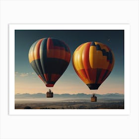 Hot Air Balloons 2 Art Print