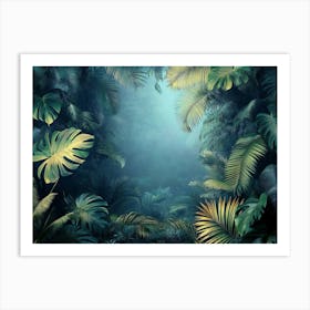 Jungle Background 4 Art Print