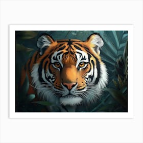 Fantasy Tiger In the Jungle Art Print