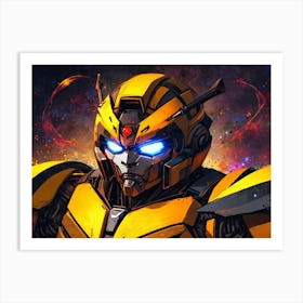 Transformers Bumblebee 5 Art Print
