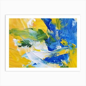 Abstract Painting 974 Art Print