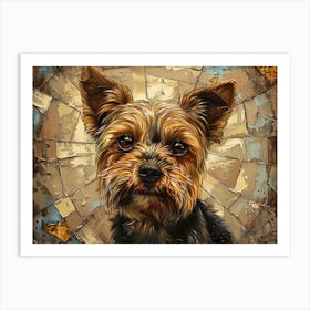 Yorkshire Terrier Fine Art Portrait 2 Art Print