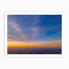 Beautiful Sunset meravigliose stampe poster Italy Art Print