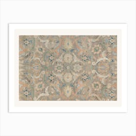 Shabby Chic Rug Art Print