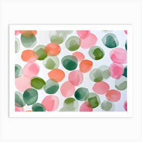 Colorful Abstract Painting 17 Art Print